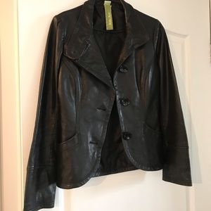 Real leather jacket